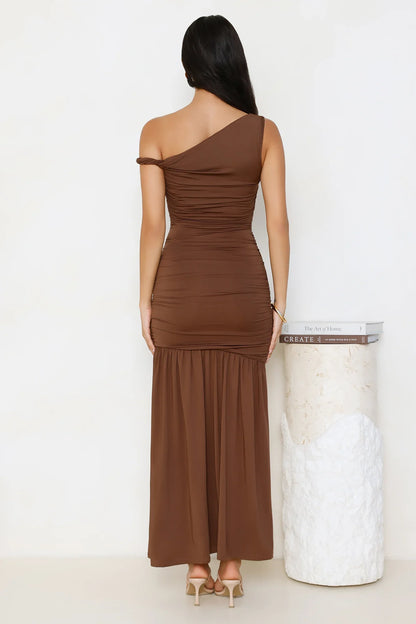 Forever Style Off Shoulder Maxi Dress