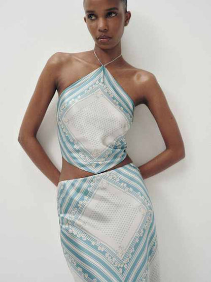 Effie Silk Two Piece