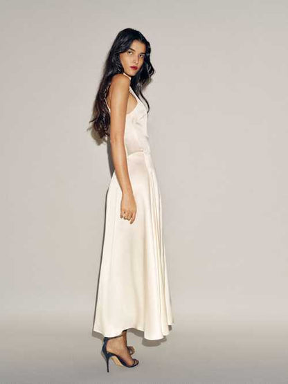Katelyn Silk Dress