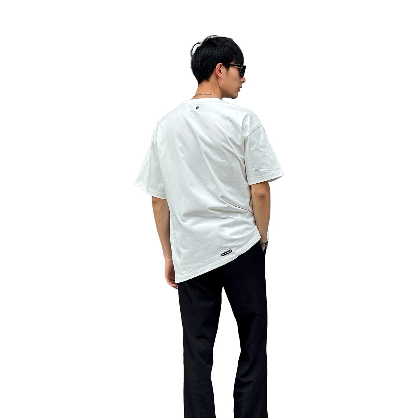 GOODBRAND Fragmented Metal Logo S/S Tee White (SS25)