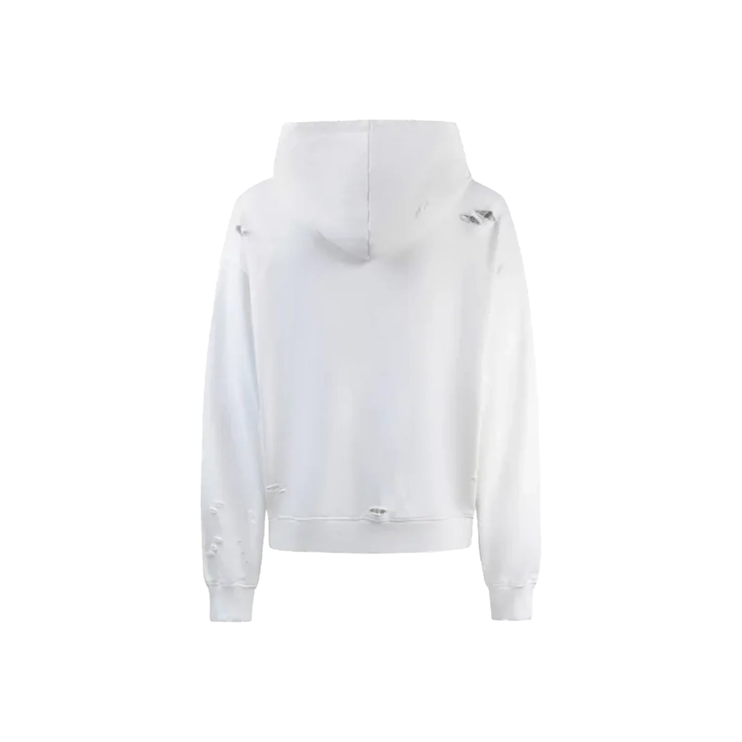 GOODBRAND Diamond Ripped Hoodie White (FW24)
