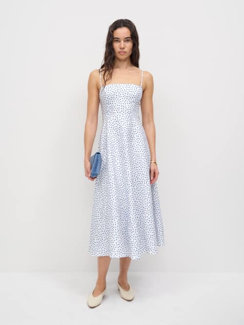 Monette Linen Dress