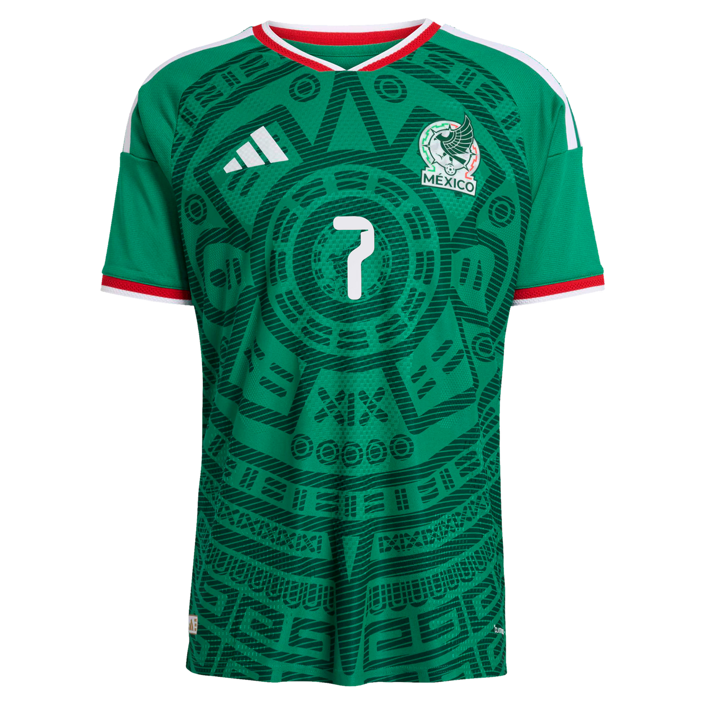 Gilberto Mora Mexico National Team 2026  Home On-Field Jersey - Green