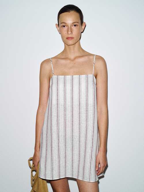 Aubree Linen Dress