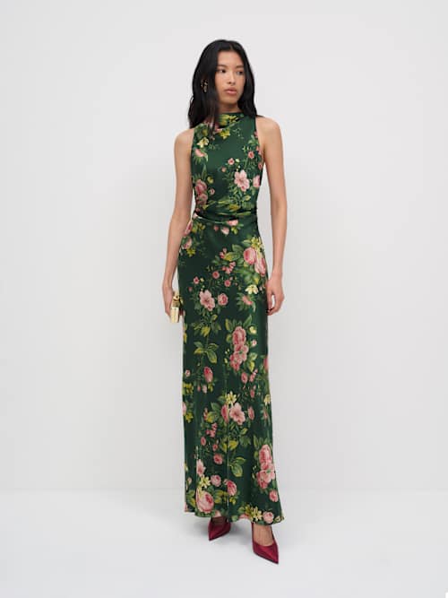 Anaiis Silk Dress