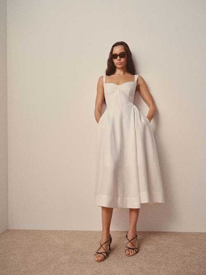 Birdie Linen Dress