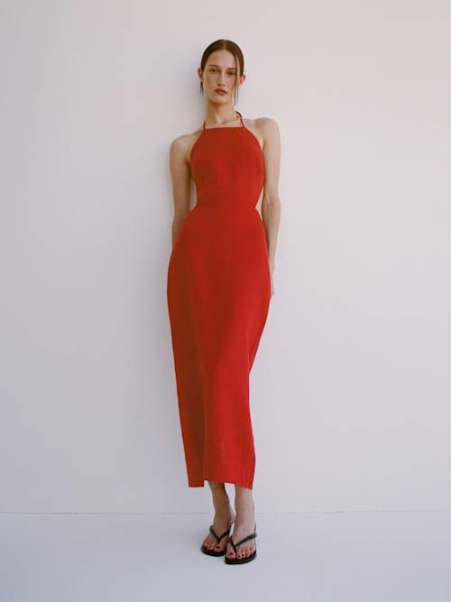 Trista Linen Dress