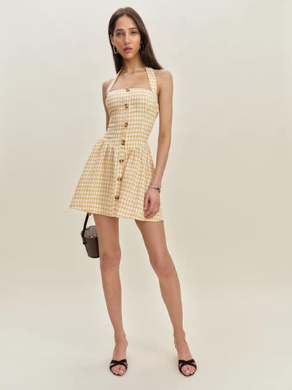 Mariela Linen Dress