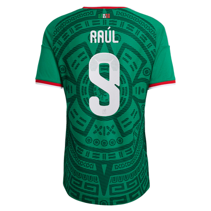 Raúl Jiménez Mexico National Team 2026  Home On-Field Jersey - Green