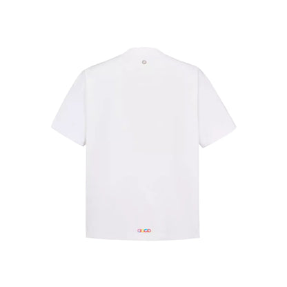 GOODBRAND Colourful Neon Floral Tee White (SS26)
