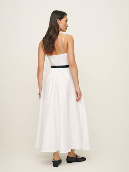 Monette Linen Dress