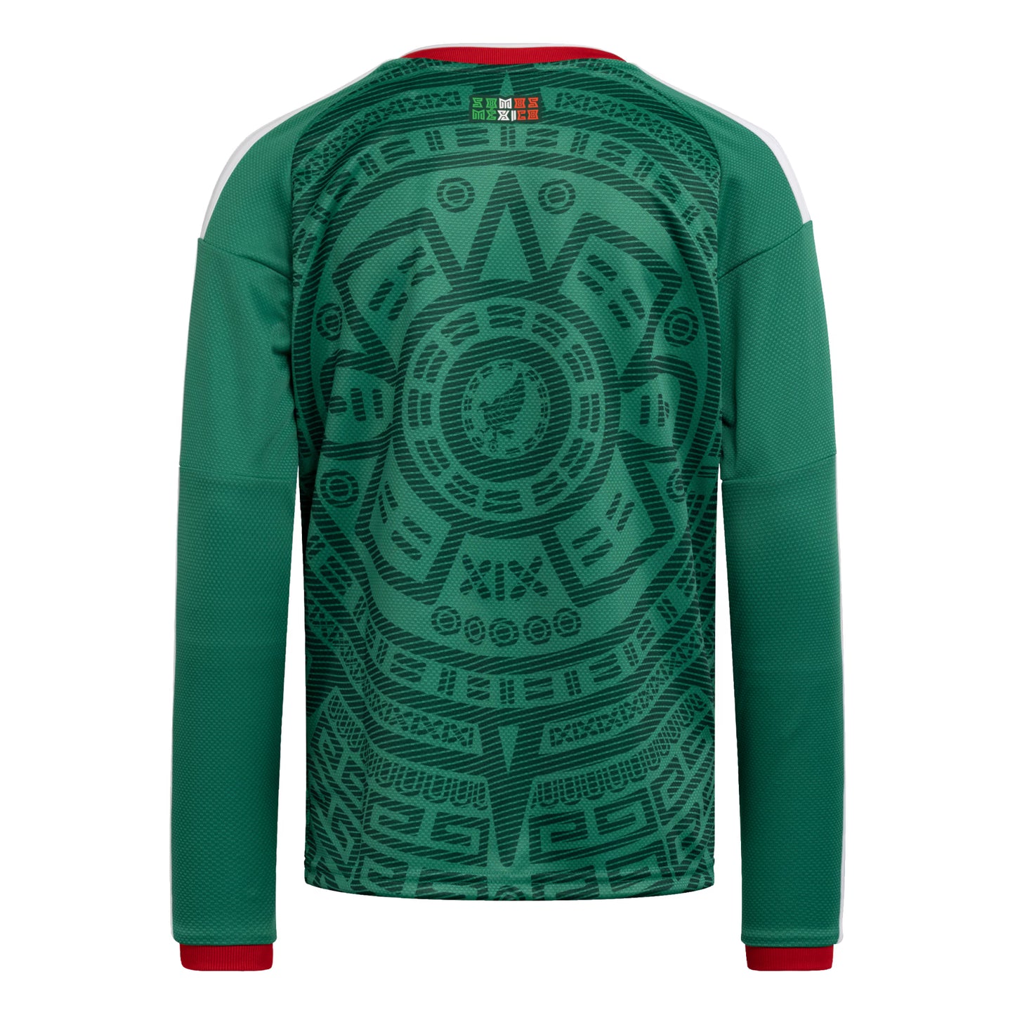 Mexico National Team Youth 2026 Home Replica Long Sleeve Jersey - Green