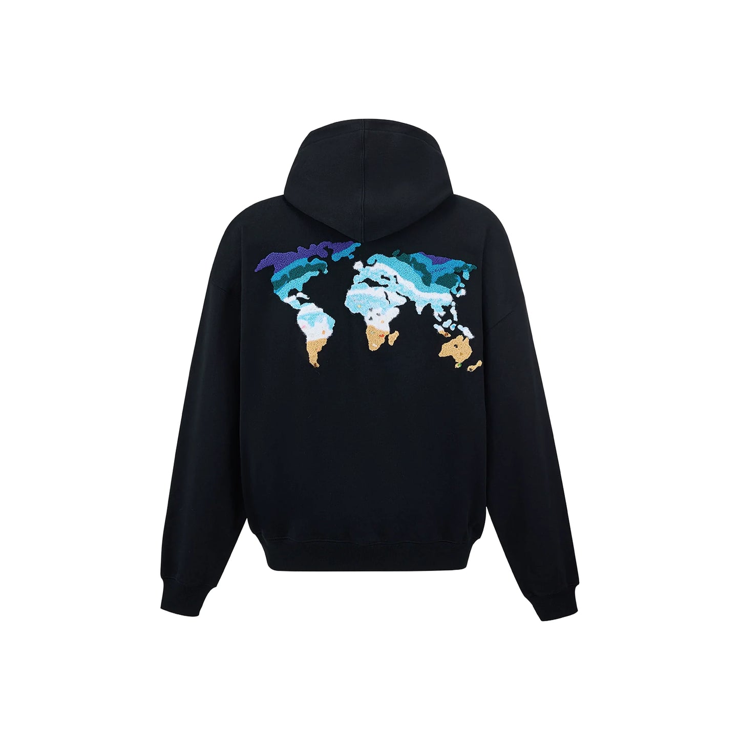 GOODBRAND GOOD Holiday Beach Embroidered Hoodie Black (FW25)