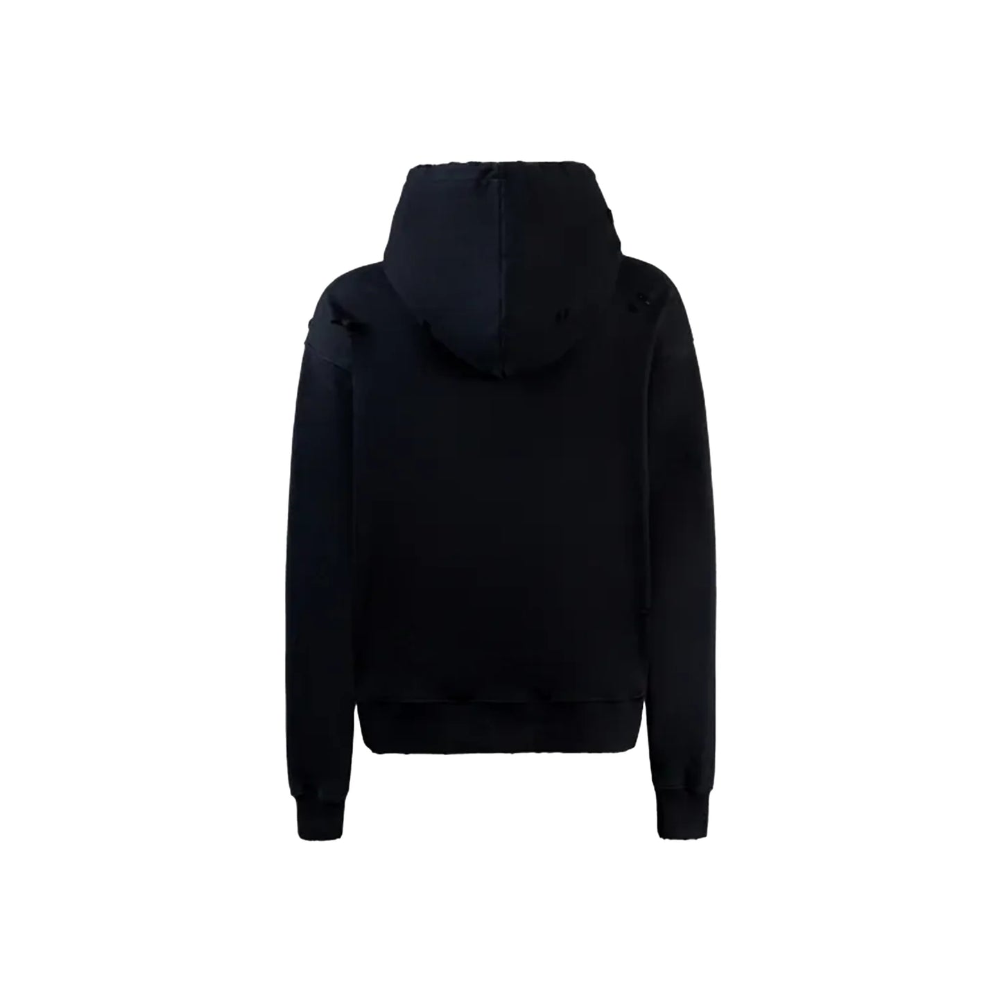 GOODBRAND Diamond Ripped Hoodie Black (FW24)