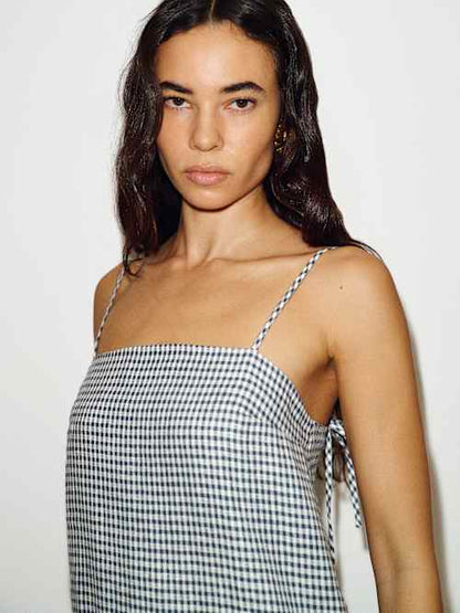 Aubree Linen Dress