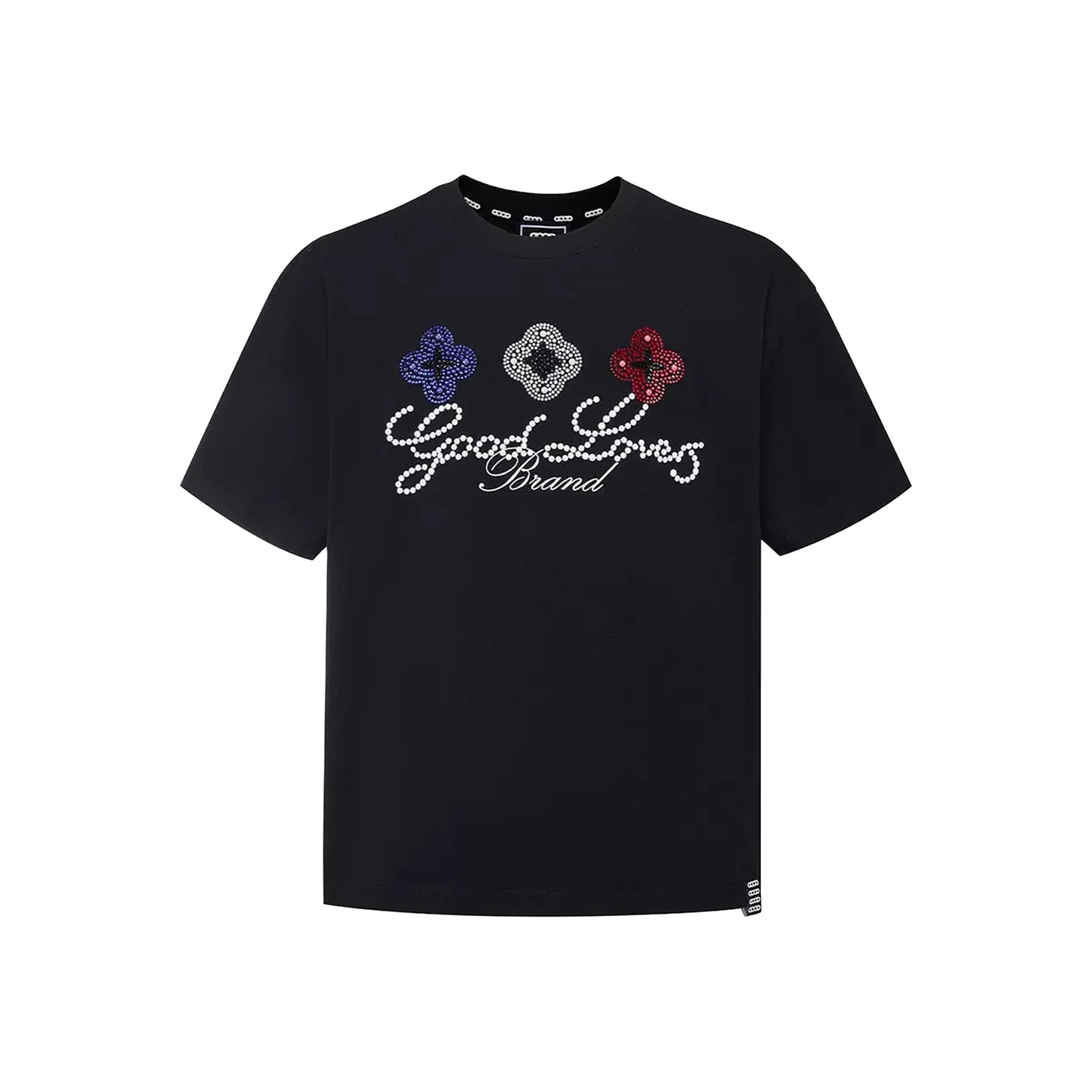 GOODBRAND Colour Floral Rhinestone Black (SS26)