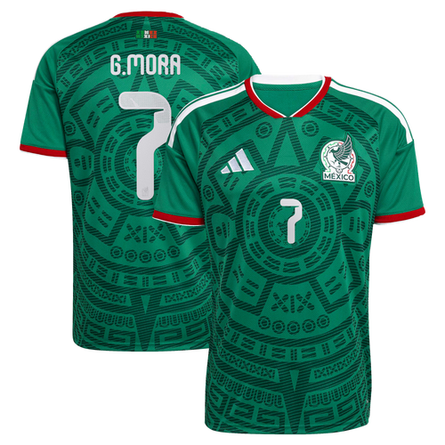 Gilberto Mora Mexico National Team 2026  Home Replica Jersey - Green