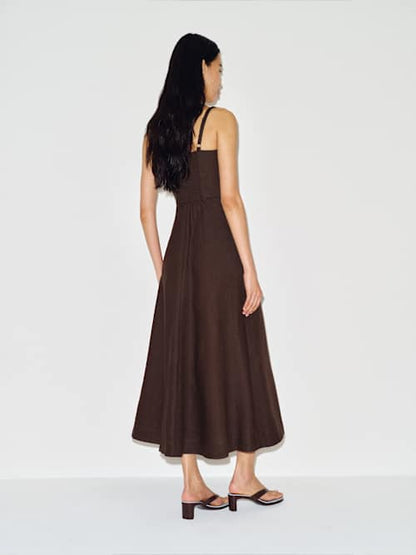 Sabine Linen Dress
