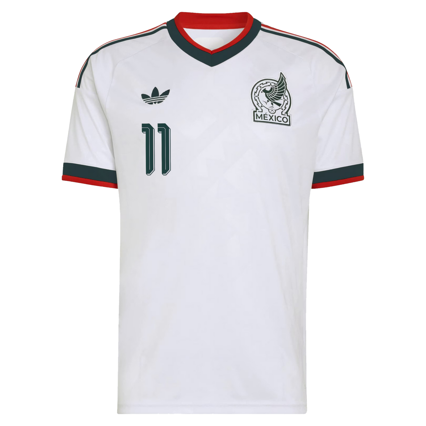 Santiago Gimenez Mexico National Team 2026  Away Replica Jersey - White