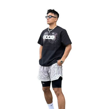 GOODBRAND Fireworks Hot Diamond Logo Tee Black (SS25)