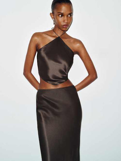 Effie Silk Two Piece