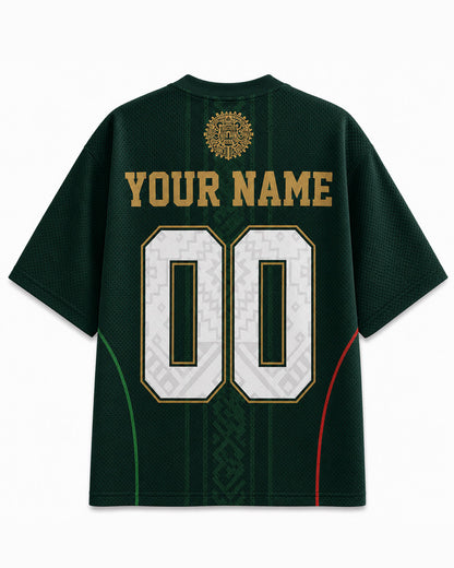 TheRetroTee Custom Mexico Soccer Mesh Jersey