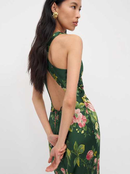 Anaiis Silk Dress