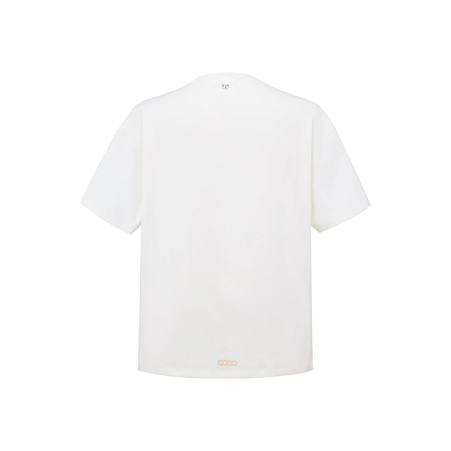 GOODBRAND Slogan Champagne Fragment Tee White (SS26)