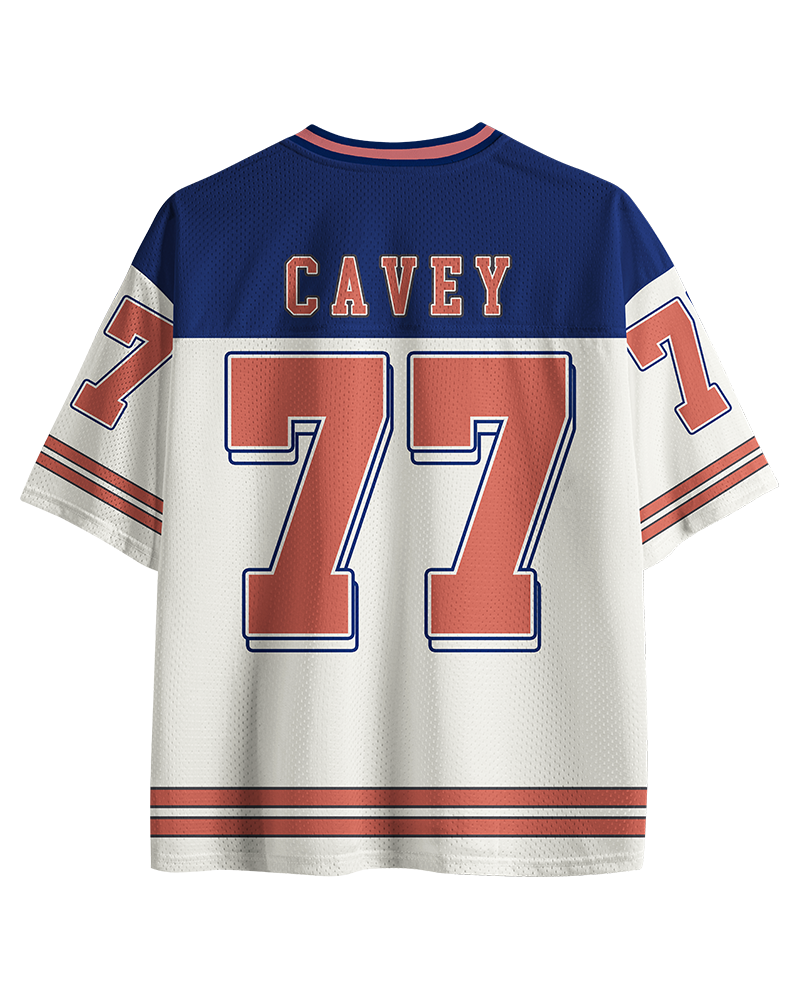 TheRetroTee Stone Hero 1970s Mesh Jersey