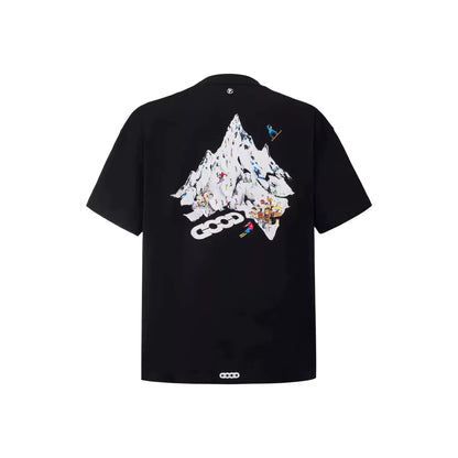 GOODBRAND Fun Ice Cream Pulp Embroidery Tee Black (SS26)