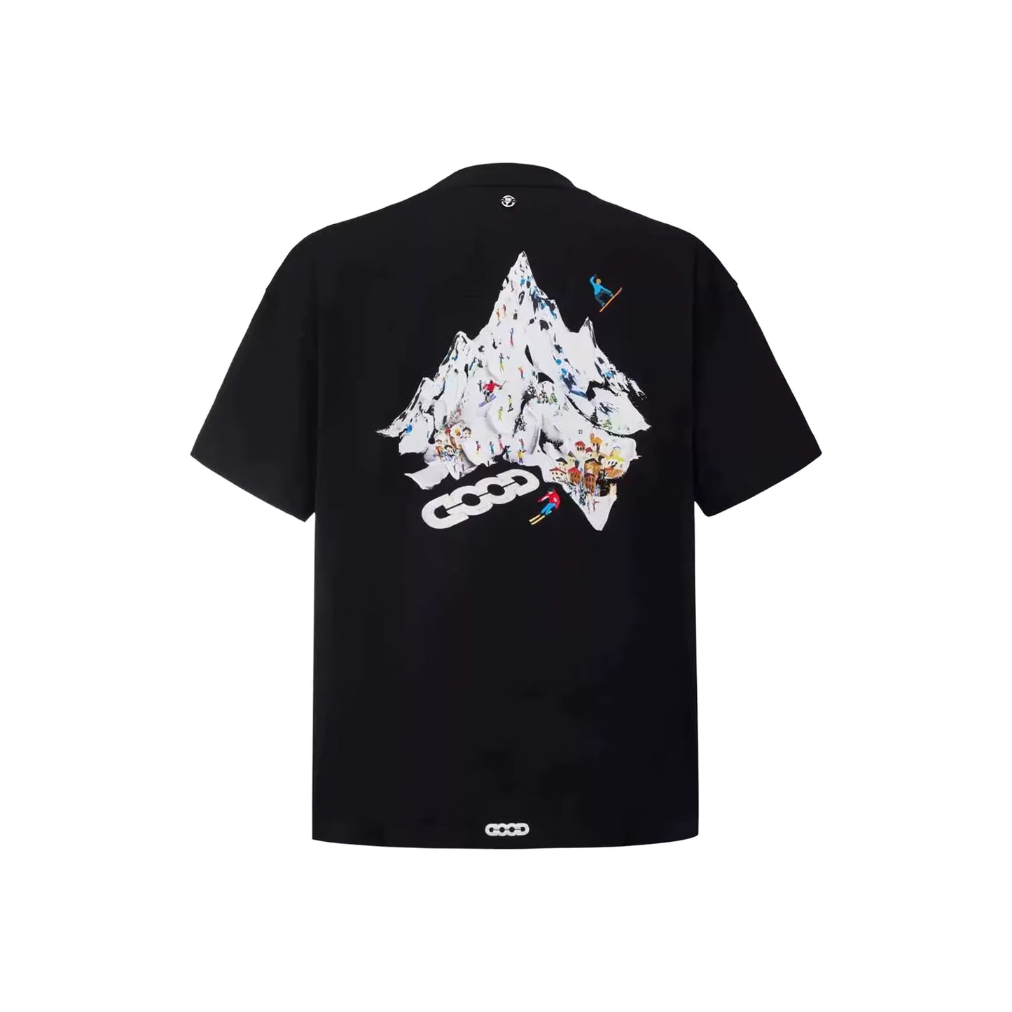 GOODBRAND Fun Ice Cream Pulp Embroidery Tee Black (SS26)