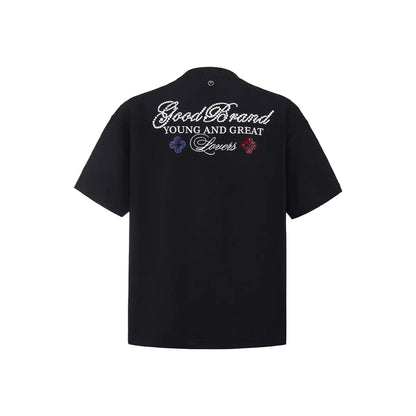 GOODBRAND Colour Floral Rhinestone Black (SS26)