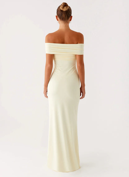 Countless Maxi Dress - Yellow