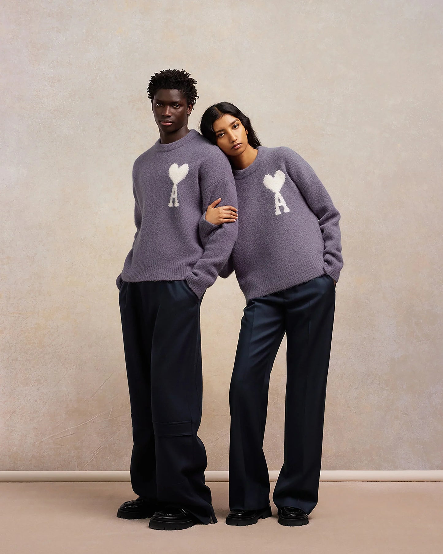 Off-White Ami de Coeur Crew Neck Sweater