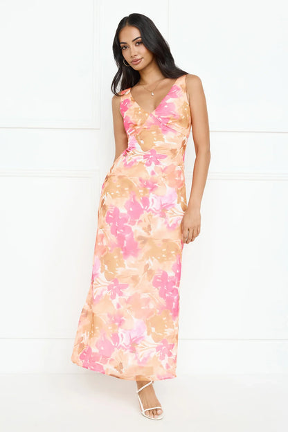 Floral Sunlight Maxi Dress
