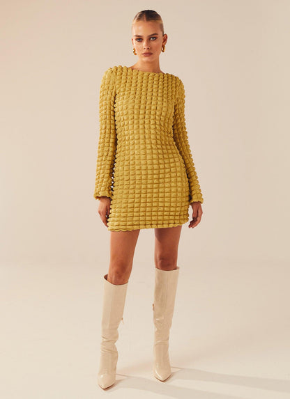 Irreplaceable Mini Dress - Fern
