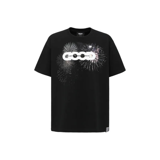 GOODBRAND Fireworks Hot Diamond Logo Tee Black (SS25)