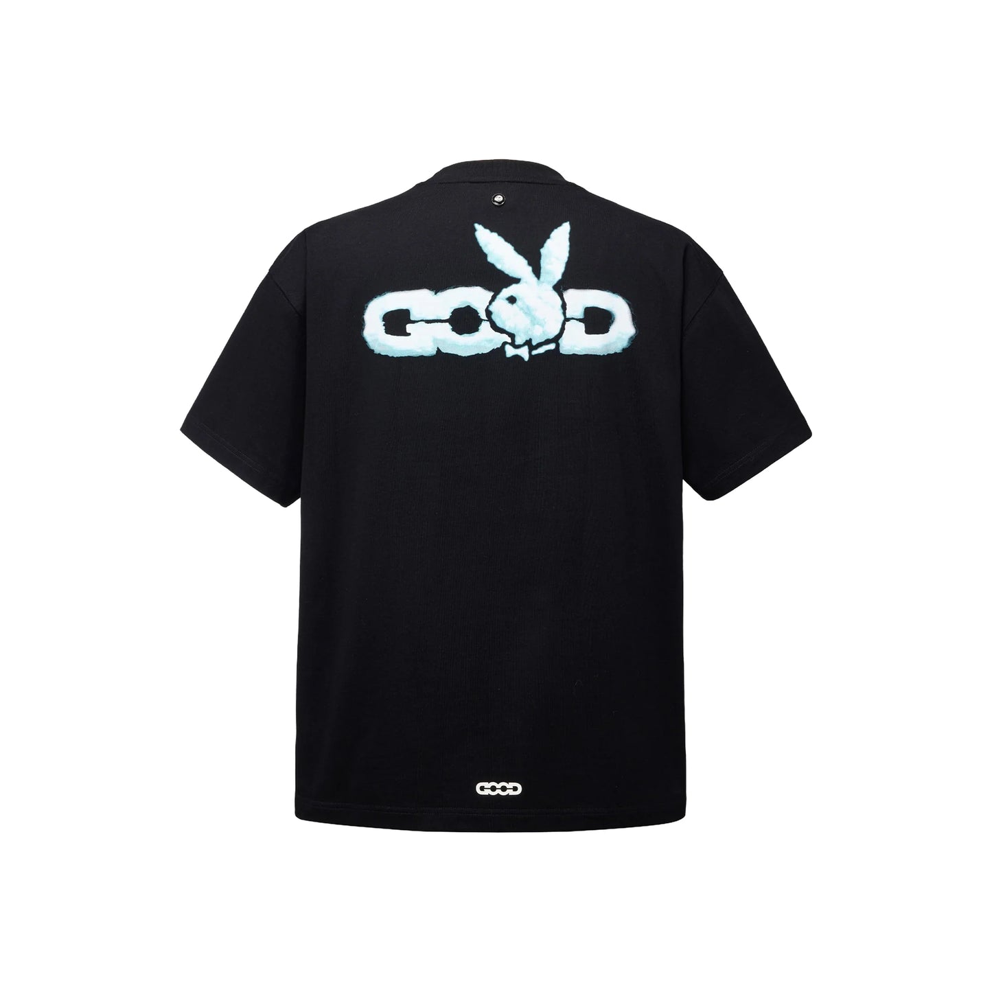 GOODBRAND x PLAYBOY Cloud Silhouette & Classic Puff Logo Tee Black (SS26)