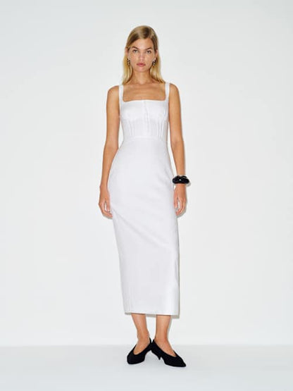 Lisa Linen Dress