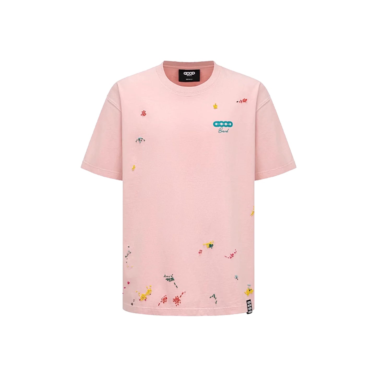 GOODBRAND Dopamine Tube Beaded Tee Pink (SS25)