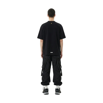 GOODBRAND Gemstone Embellished Logo Tee Black (SS26)