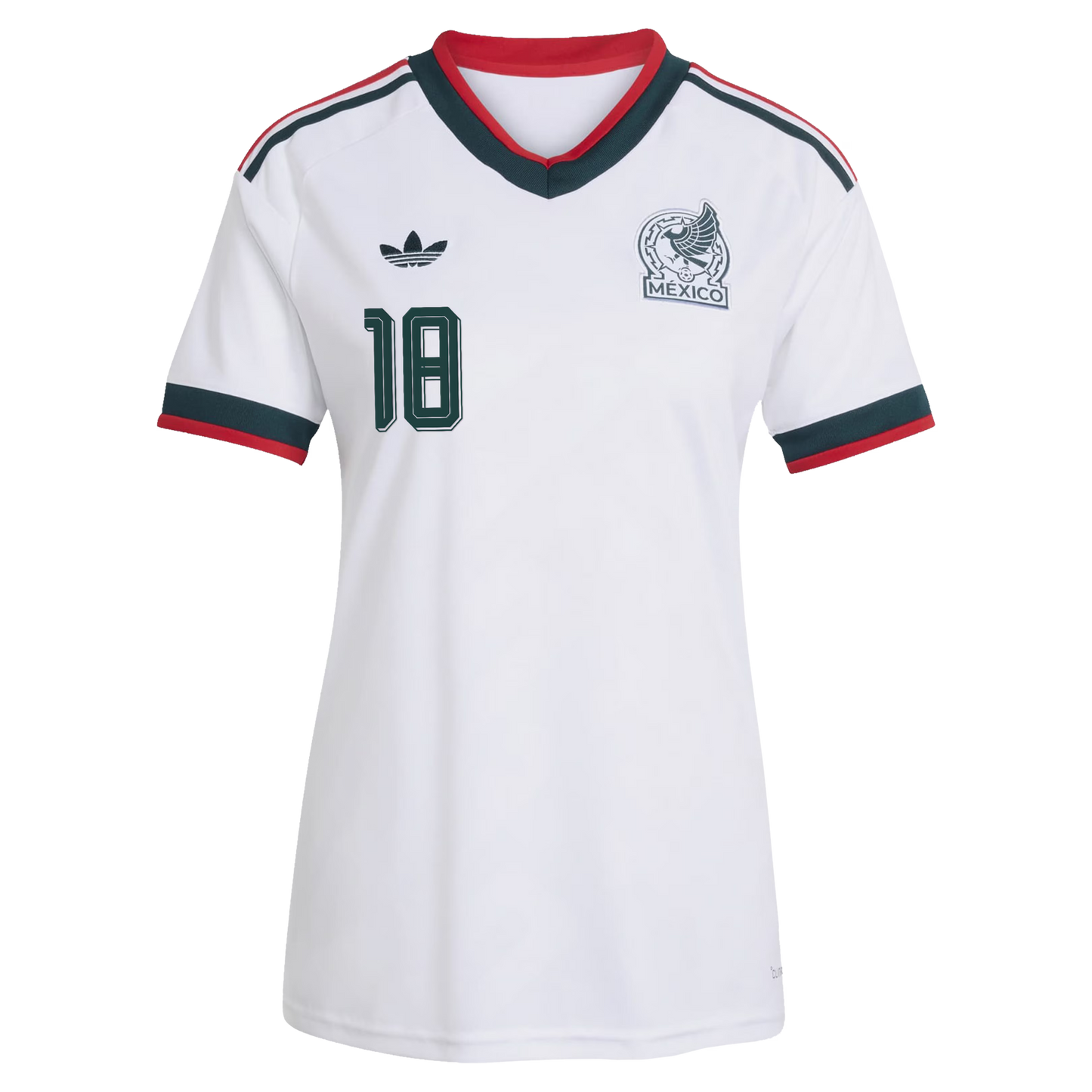 Obed Vargas Mexico National Team Women's 2026 Away Replica Jersey- White