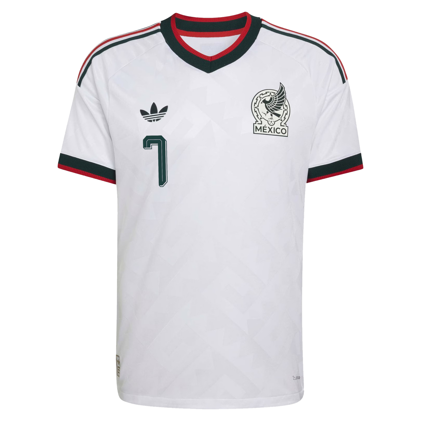 Gilberto Mora Mexico National Team 2026  Away On-Field Jersey - White