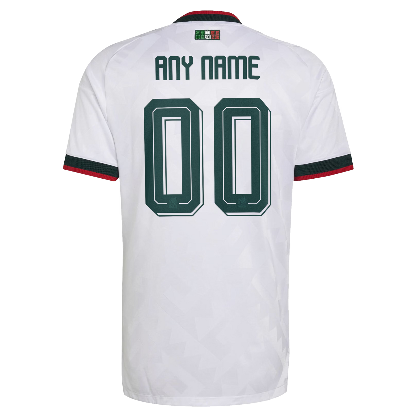Mexico National Team 2026 Away On-Field Custom Jersey - White
