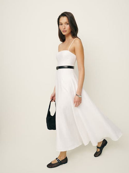 Monette Linen Dress