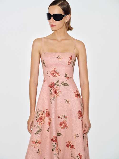 Monette Linen Dress