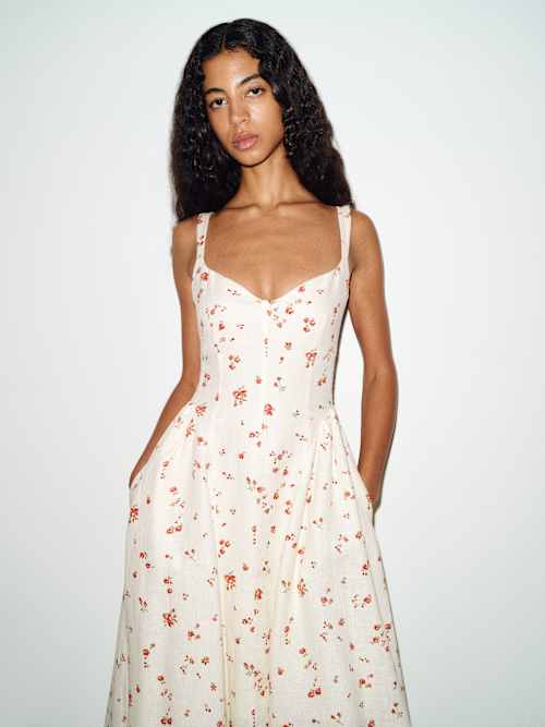 Birdie Linen Dress