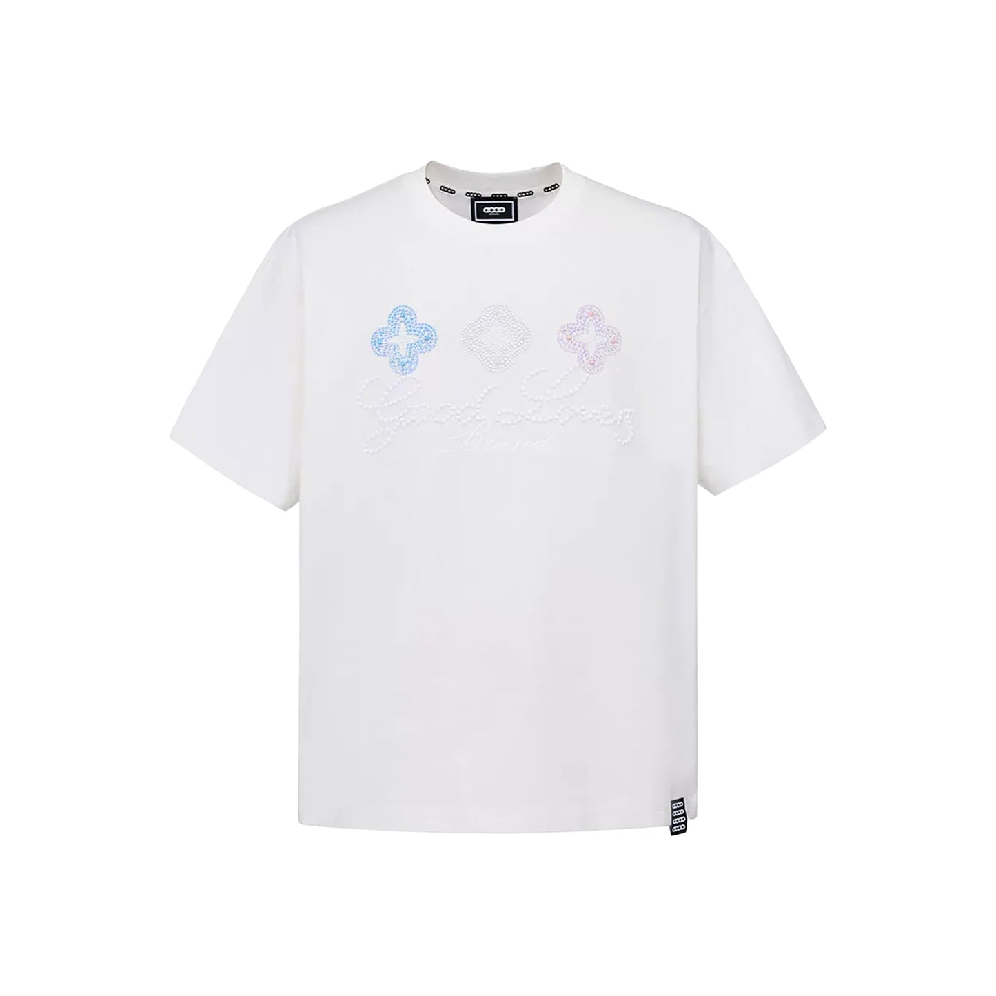 GOODBRAND Colour Floral Rhinestone White (SS26)