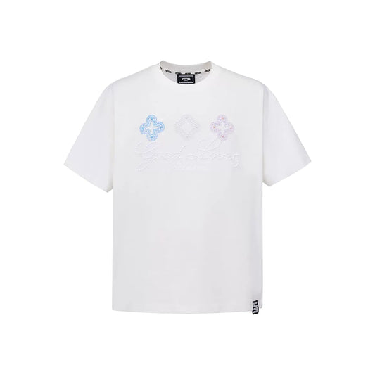 GOODBRAND Colour Floral Rhinestone White (SS26)