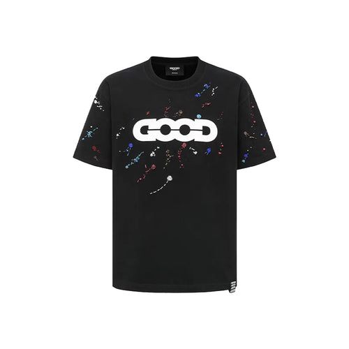 GOODBRAND Rainbow Candy Beads Logo Tee Black (SS25)